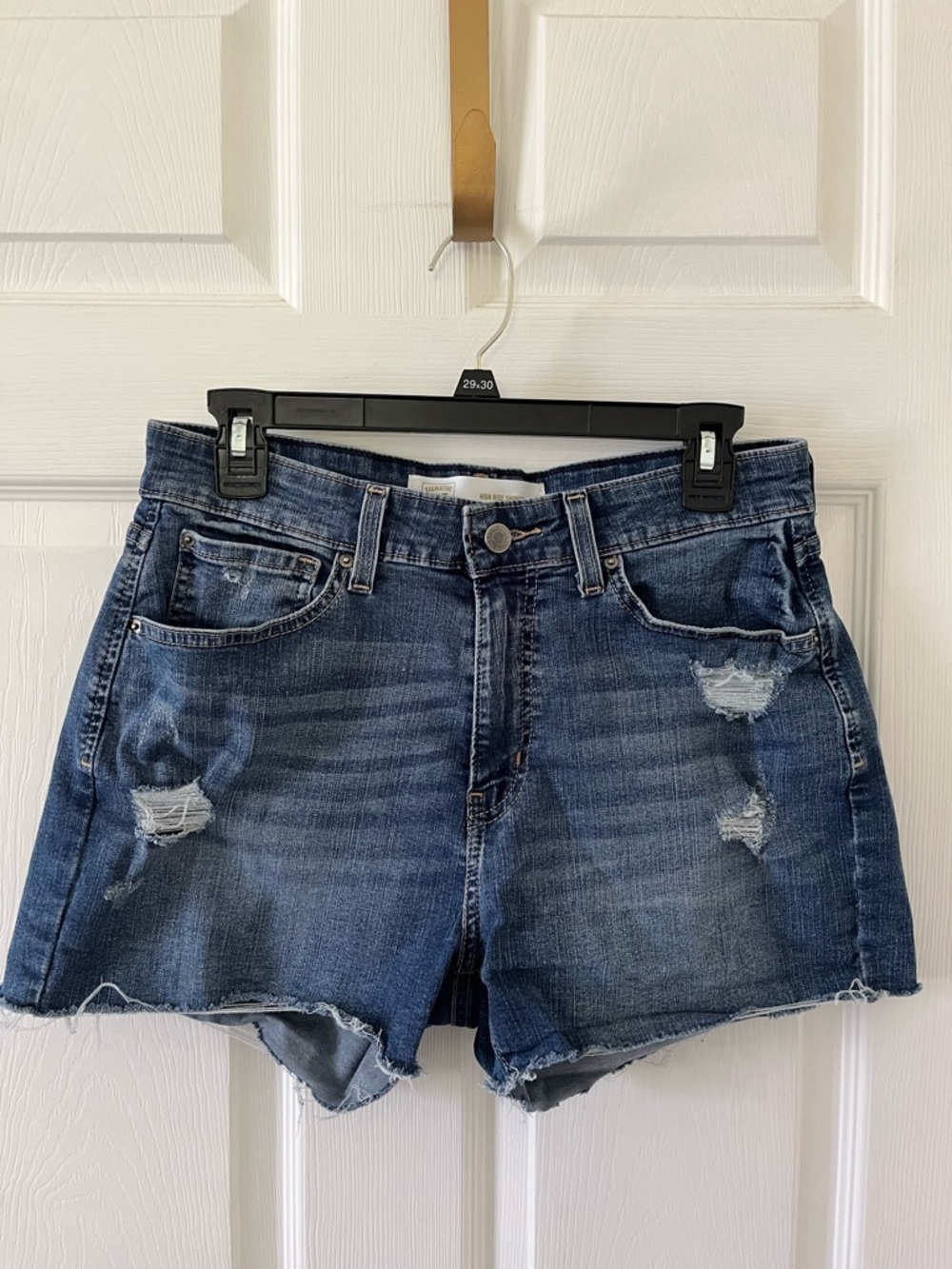 Signature Levi's Strauss Classic High Rise Jean Shorts
